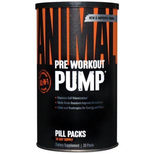Universal Nutrition Animal Pump, 30 Packs